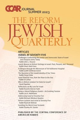 Central Conference of American Rabbis - CCAR Journal: The Reform Jewish Quarterly, Summer 2023, Israel at Seventy-Five: The Reform Jewish Quarterly, Häftad. Tillgänglighet: Lägg i varukorg