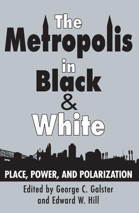 George C. Galster, Edward W. Hill - Metropolis in Black and White, Häftad