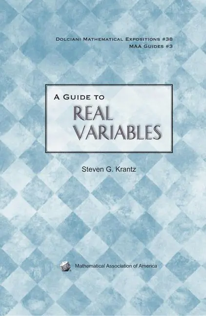 Steven G. Krantz - A Guide to Real Variables, Inbunden. Tillgänglighet: Lägg i varukorg