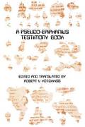 Pseudo-Epiphanius Testimony Book