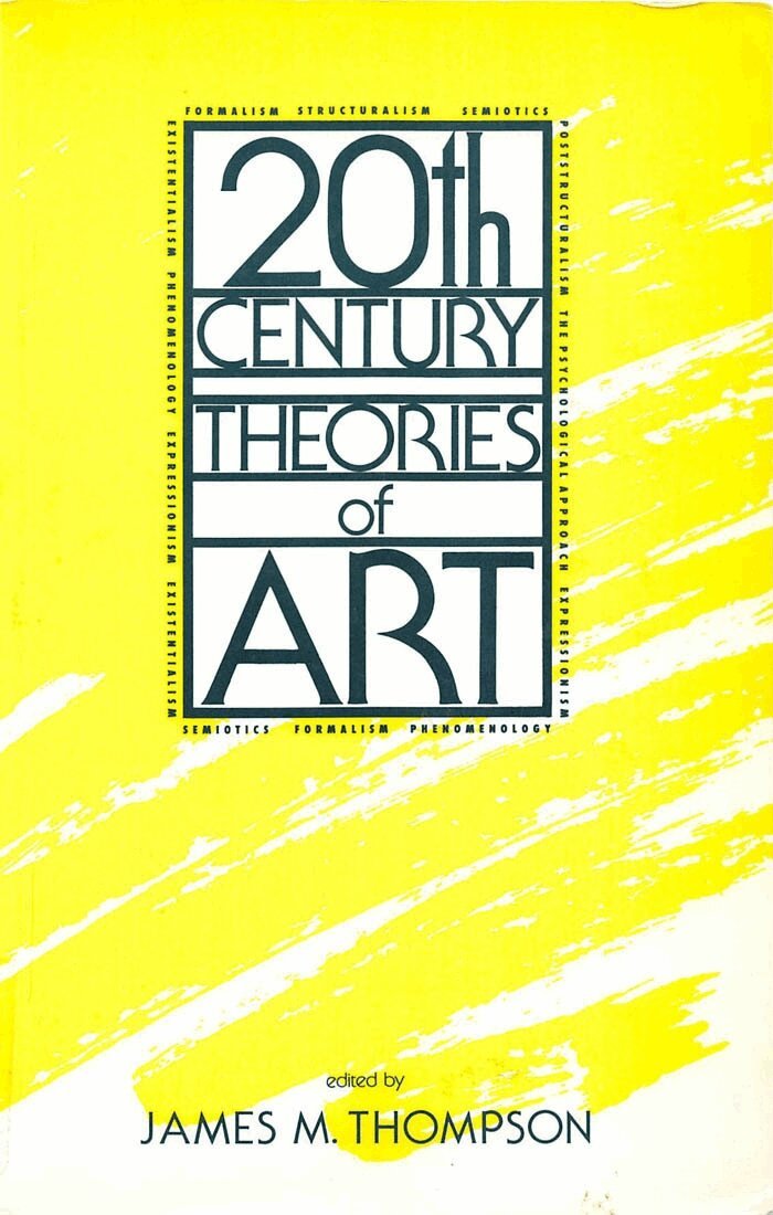 James M. Thompson - Twentieth-Century Theories of Art, Häftad. Tillgänglighet: Tillfälligt slut