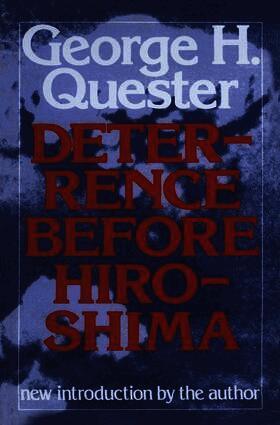 George H. Quester - Deterrence Before Hiroshima, Inbunden. Tillgänglighet: Lägg i varukorg
