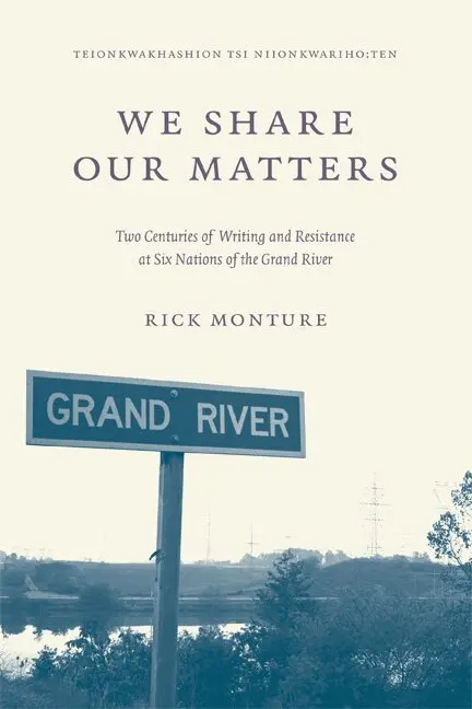Rick Monture - We Share Our Matters, Inbunden. Tillgänglighet: Tillfälligt slut