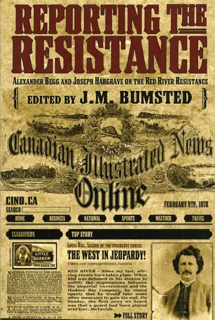 Alexander Begg, J. M. Bumsted - Reporting the Resistance, Häftad. Tillgänglighet: Tillfälligt slut