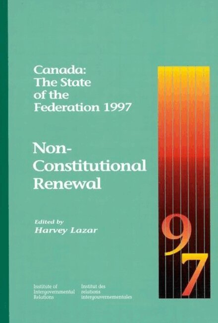 Harvey Lazar - Canada: the State of the Federation 1997, Häftad. Tillgänglighet: Tillfälligt slut