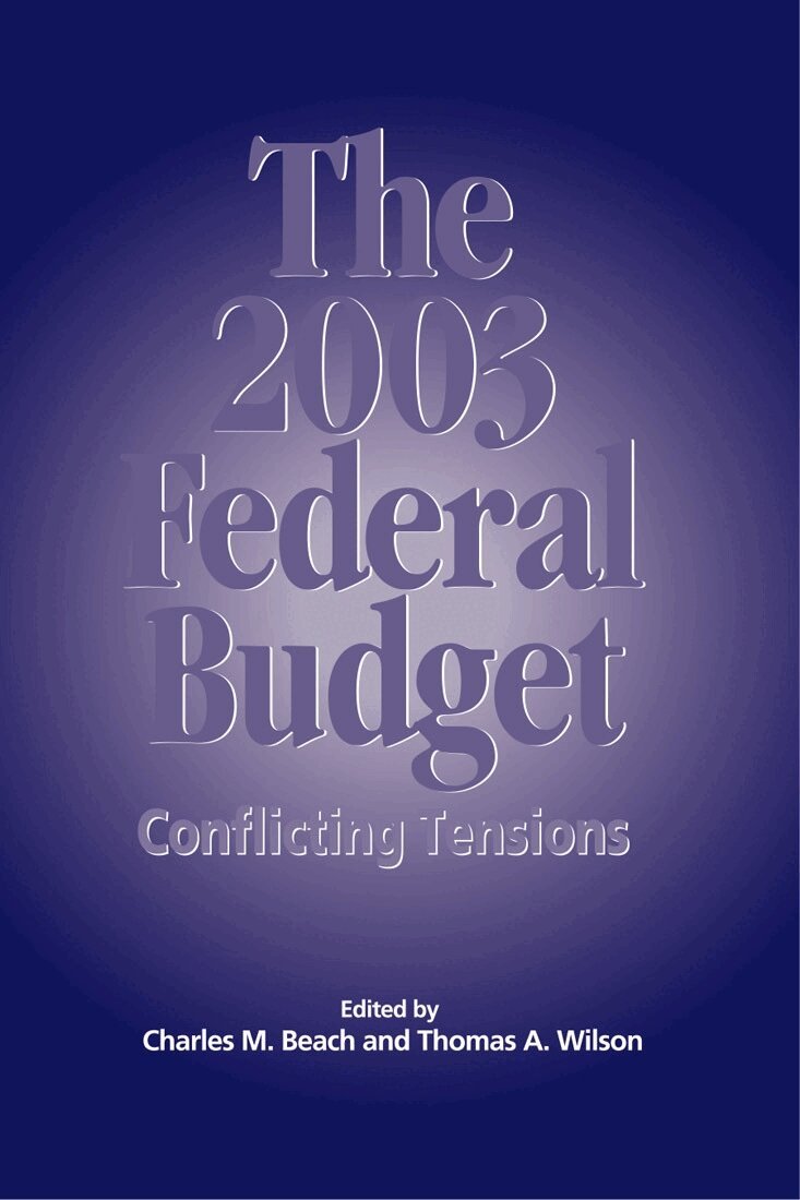 Charles M. Beach, Thomas A. Wilson - 2003 Federal Budget, Häftad. Tillgänglighet: Tillfälligt slut
