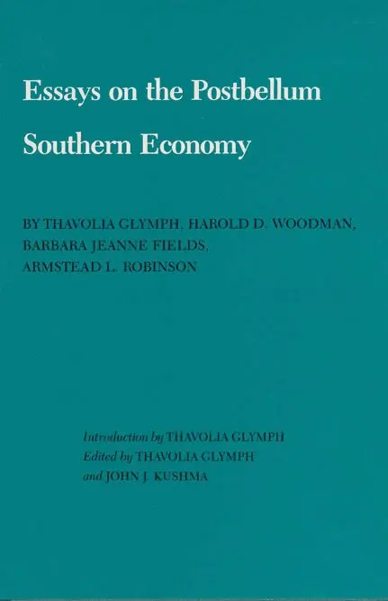 Glymph-T, Thavolia Glymph, John J. Kushma - Essays Post South Econ #18, Inbunden. Tillgänglighet: Tillfälligt slut
