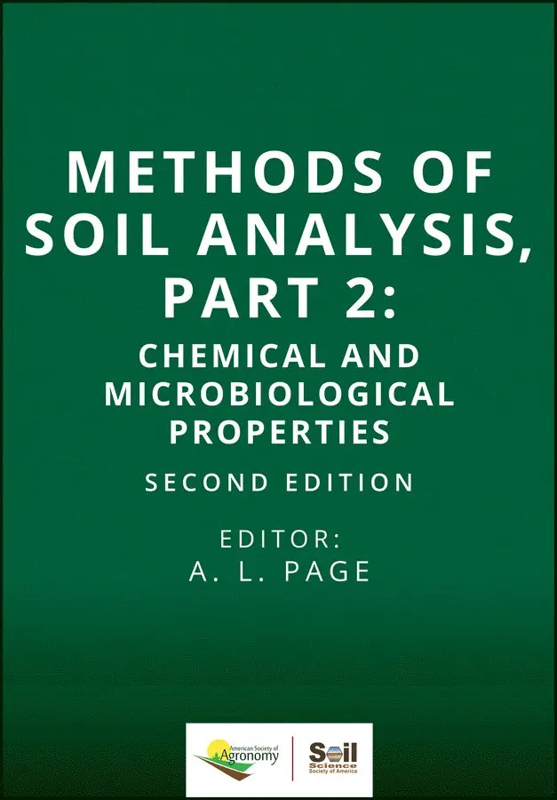 AL Page - Methods of Soil Analysis – Part 2 – Chemical and Microbiological Properties, 2nd edition. Tillgänglighet: Tillfälligt slut