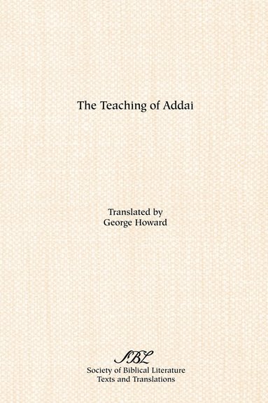 George Howard, Labubna - Teaching of Addai, Häftad