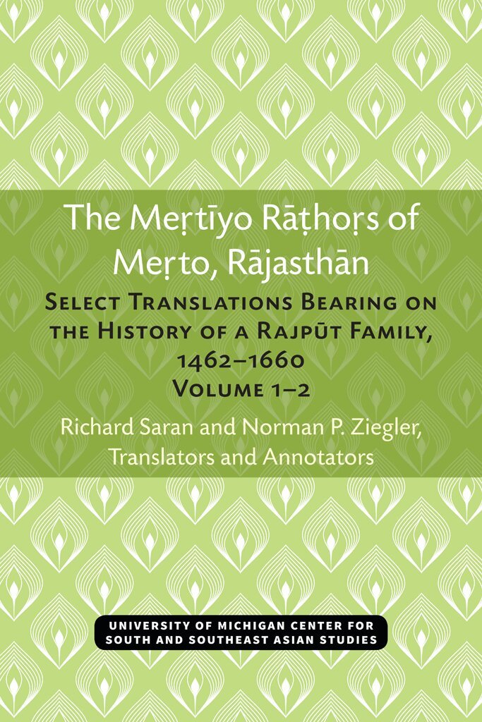 Richard Saran, Norman P. Ziegler, Norman Ziegler - Mertiyo Rathors of Merto, Rajasthan, Inbunden. Tillgänglighet: Tillfälligt slut