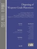 Disposing of Weapons-Grade Plutonium
