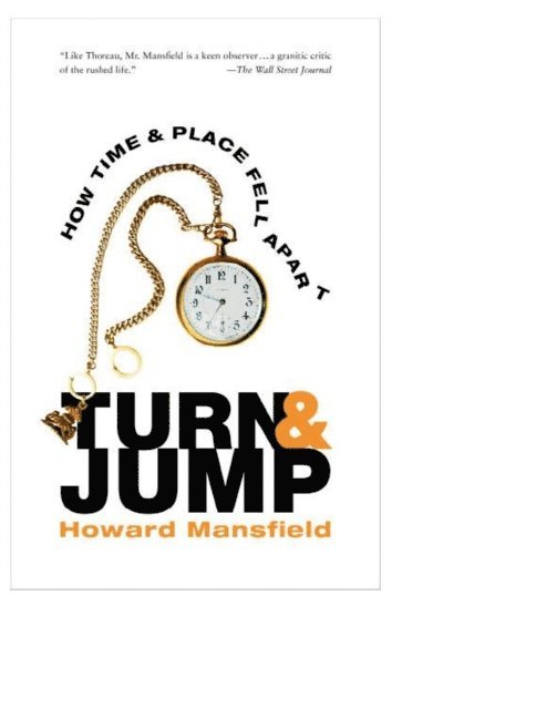 Howard Mansfield - Turn and Jump, E-bok