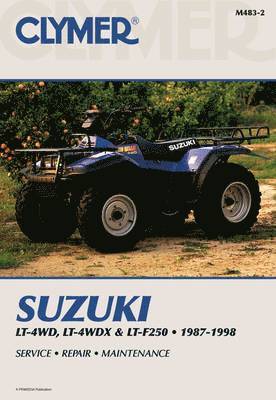 Haynes Publishing - Suzuki LT-4WD, LT-F4WDX & LT-F250 ATV (1987-1998) Service Repair Manual, Häftad