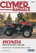 Honda TRX350 Rancher Series ATV (2000-2006) Service Repair Manual