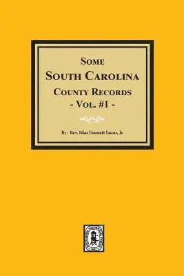 Some South Carolina County Records, Volume #1., Häftad. Tillgänglighet: Lägg i varukorg