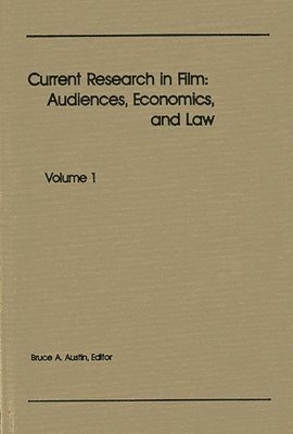 Bruce A. Austin, Bruce Austin - Current Research in Film, Inbunden. Tillgänglighet: Lägg i varukorg