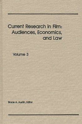 Bruce A. Austin, Bruce Austin - Current Research in Film, Inbunden. Tillgänglighet: Lägg i varukorg