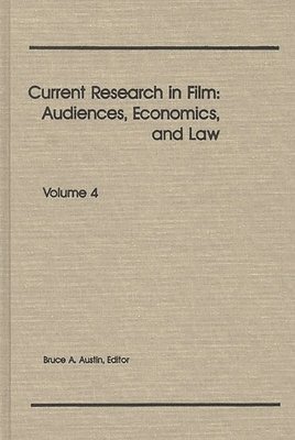 Bruce A. Austin - Current Research in Film, Inbunden. Tillgänglighet: Lägg i varukorg
