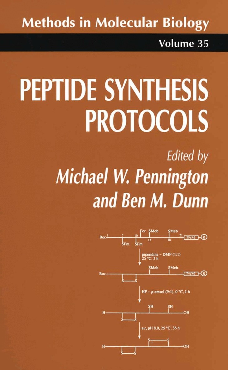 Michael W. Pennington, Ben M. Dunn - Peptide Synthesis Protocols, Häftad