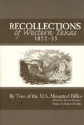 Recollections of Western Texas, 1852-55