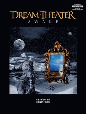 Dream Theater - Dream Theater - Awake Electric Guitar Sheet Music Book Authentic Guitar Tab Songbook Guitar Recorded Versions Note-For-Note Standard Notation Lyrics C, Häftad