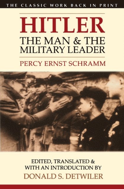 Percy Ernst Schramm, Donald S Detwiler - Hitler, E-bok