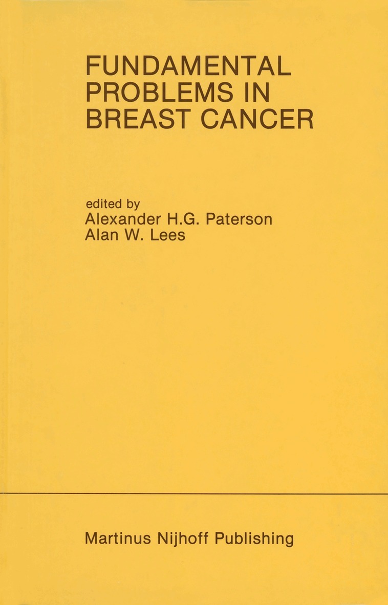 Fundamental Problems in Breast Cancer