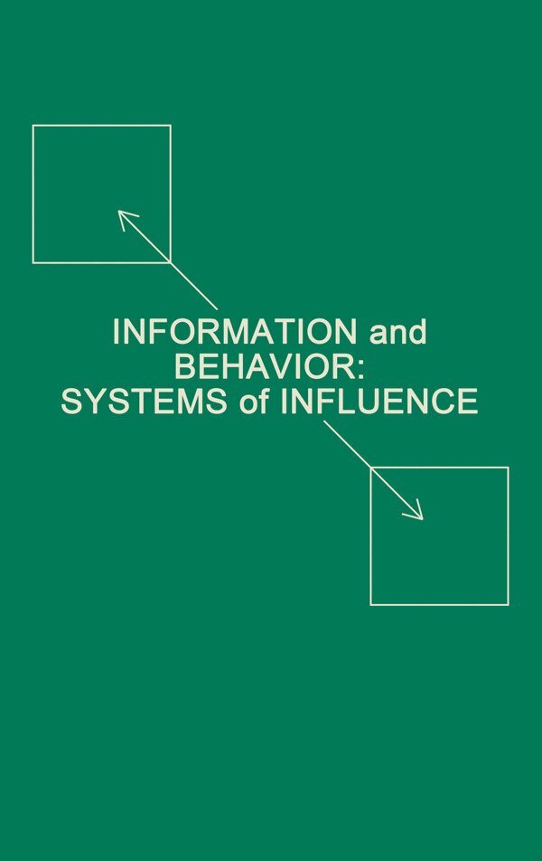 Richard A. Winett - Information and Behavior, Inbunden