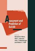 Assessment and Prediction of Suicide