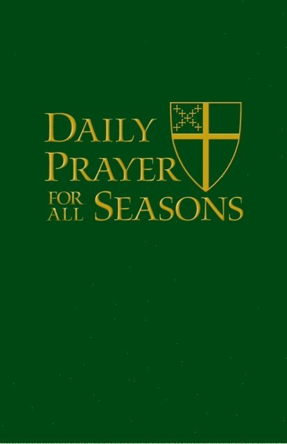 The Standing Commission on Liturgy Music - Daily Prayer for All Seasons, E-bok
