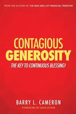 Barry L Cameron - Contagious Generosity, Häftad. Tillgänglighet: Lägg i varukorg