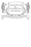 Modus Operandi: Essays in Honour of Geoffrey Rickman (BICS Supplement 71)
