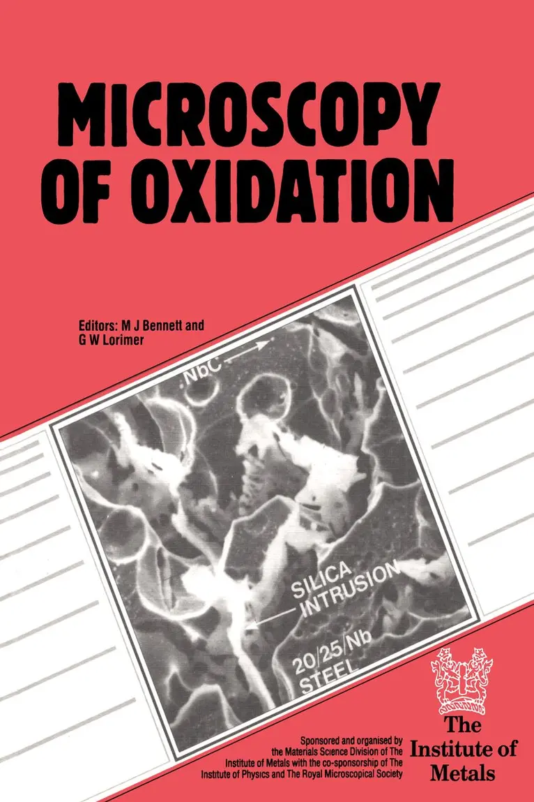 G.W. Lorimer - Microscopy of Oxidation, Häftad. Tillgänglighet: Lägg i varukorg