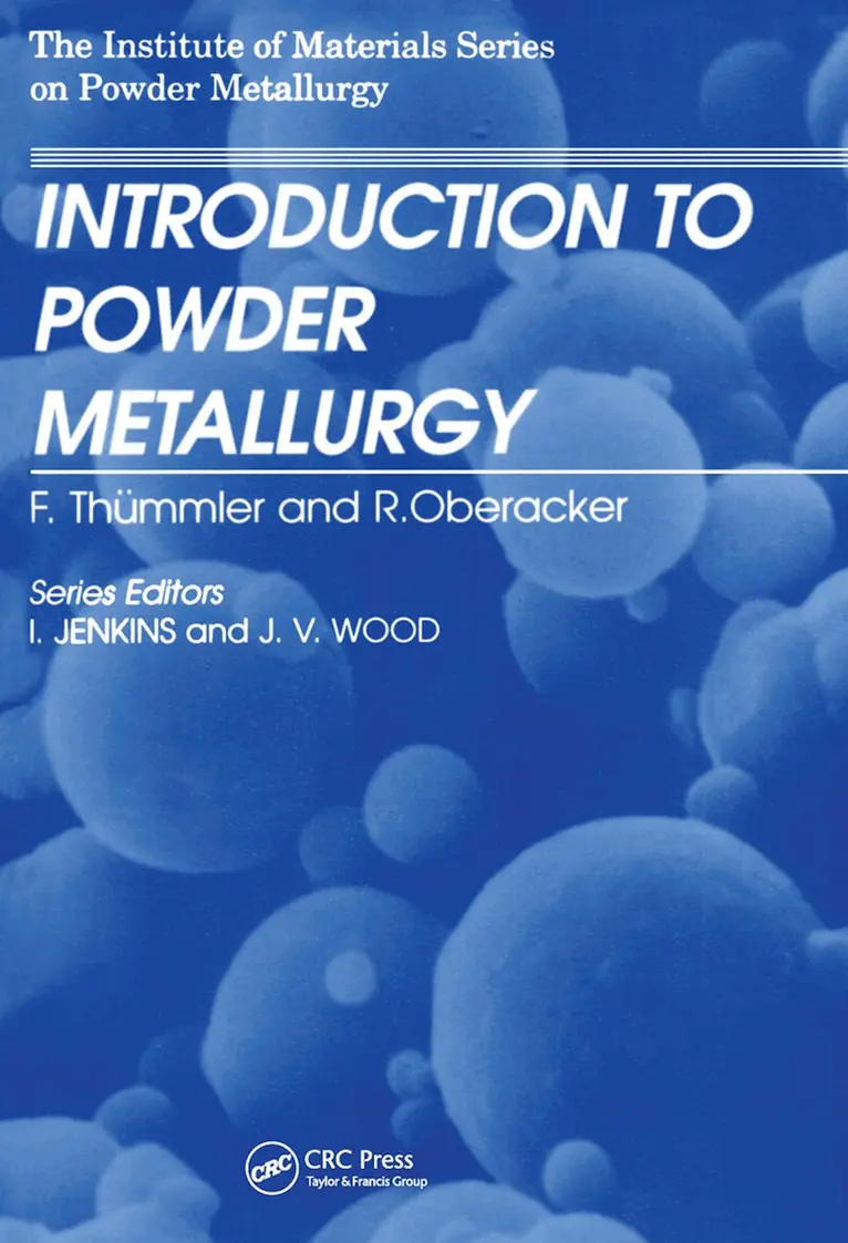F. Thummler, R. Oberacker - Introduction to Powder Metallurgy, Inbunden. Tillgänglighet: Lägg i varukorg