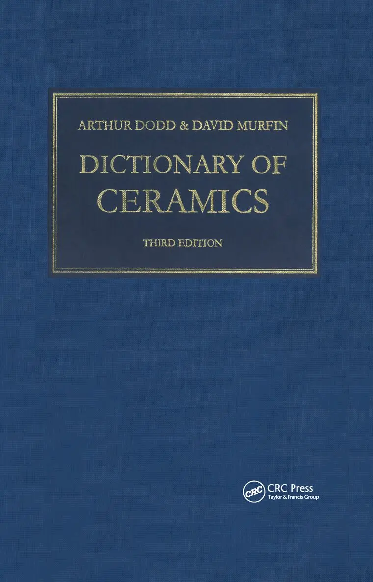 Arthur Edward Dodd, David Murfin - Dictionary of Ceramics, Inbunden. Tillgänglighet: Lägg i varukorg