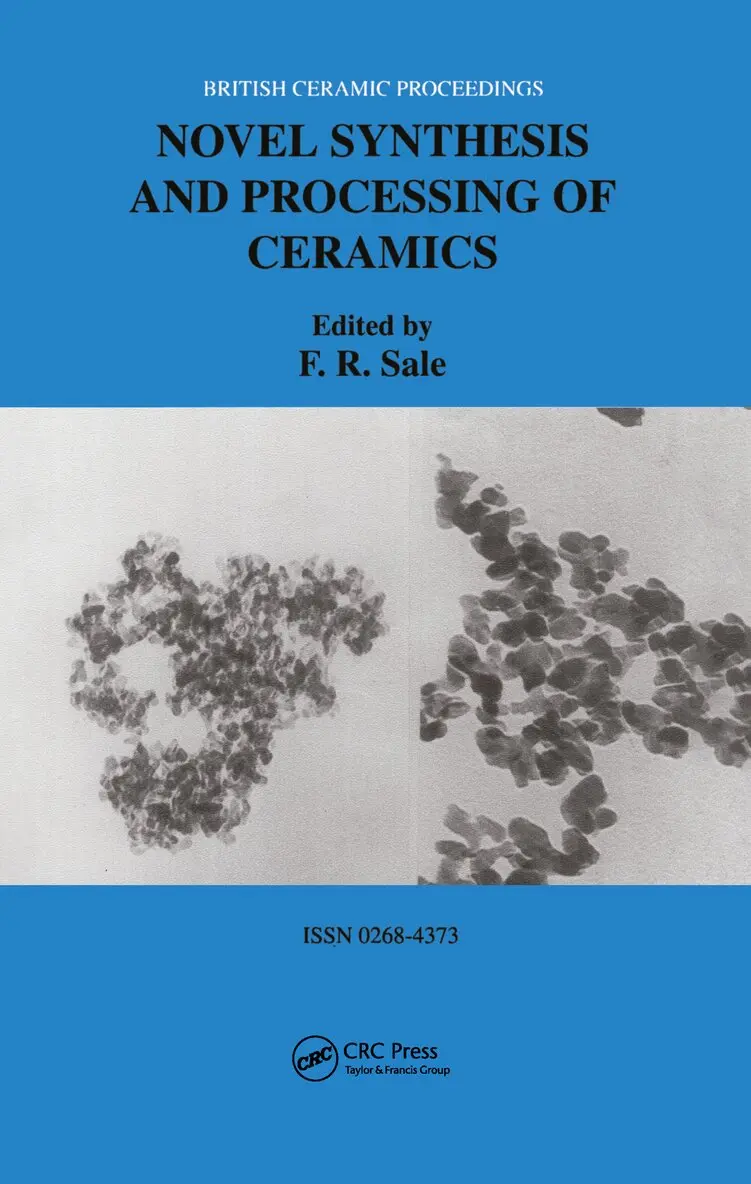 Frank R. Sale - Novel Synthesis and Processing of Ceramics, Inbunden. Tillgänglighet: Lägg i varukorg