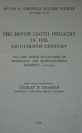 Devon Cloth Industry in the 18th Century
