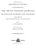 The Arctic Whaling Journals of William Scoresby the Younger (17891857)