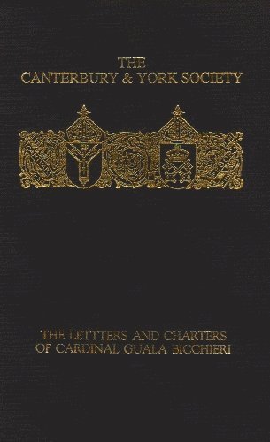 Nicholas Vincent - Letters and Charters of Cardinal Guala Bicchieri, Papal Legate in England 1216-1218, Inbunden. Tillgänglighet: Tillfälligt slut