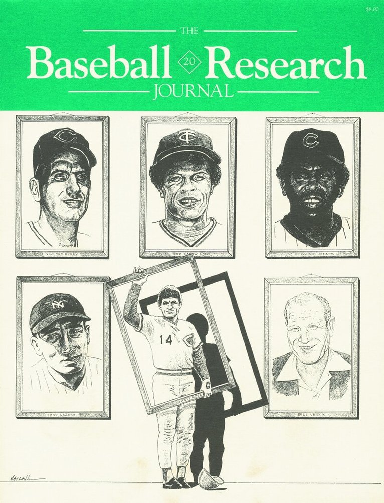 Society for American Baseball Research (SABR) - Baseball Research Journal (BRJ), Volume 20, Häftad