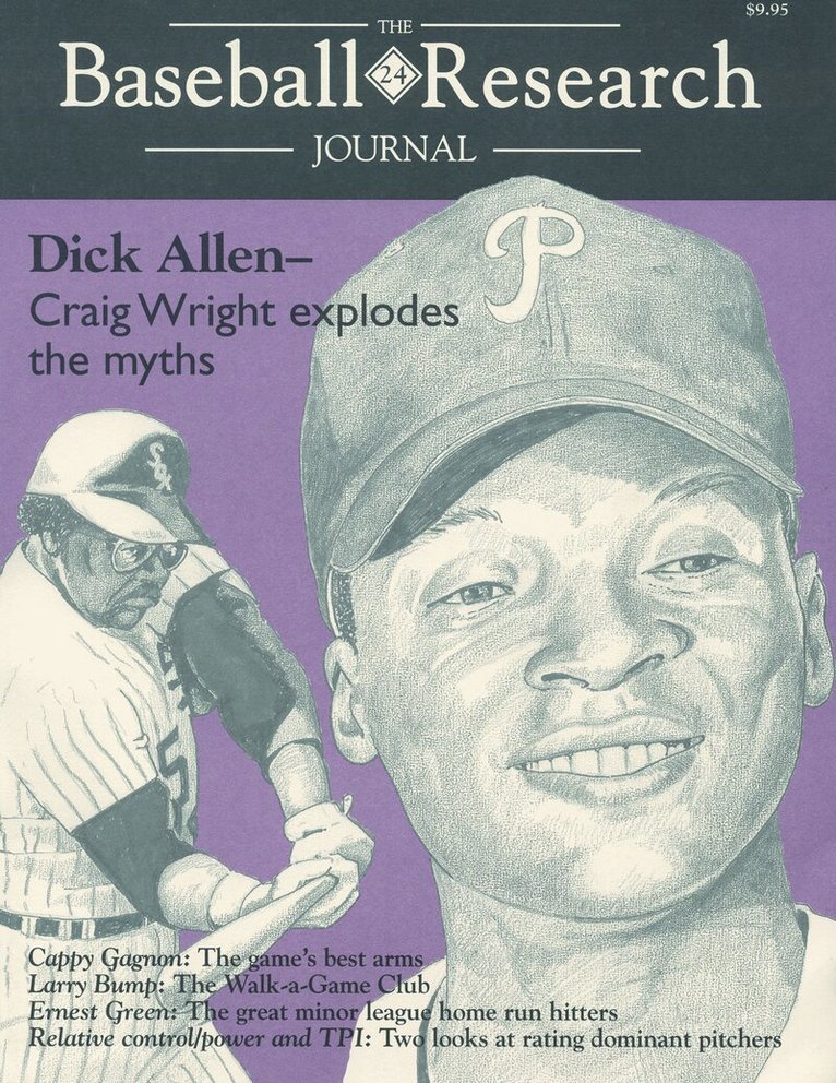 Society for American Baseball Research (SABR) - Baseball Research Journal (BRJ), Volume 24, Häftad. Tillgänglighet: Lägg i varukorg