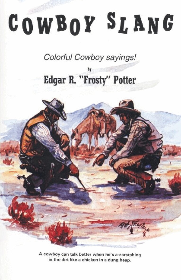 Edgar Potter - Cowboy Slang, Häftad