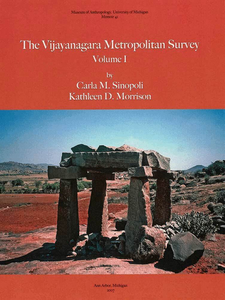 Carla M. Sinopoli, Kathleen D. Morrison - Vijayanagara Metropolitan Survey, Vol. 1, Häftad. Tillgänglighet: Tillfälligt slut
