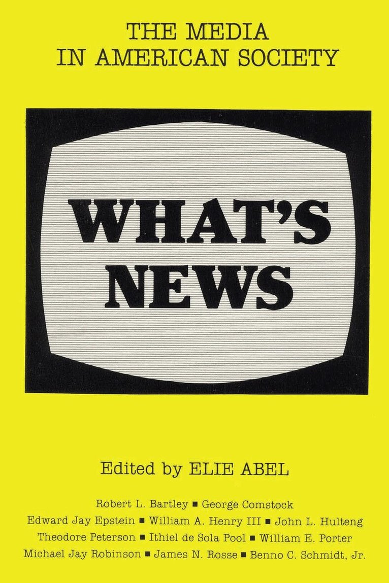 Elie Abel - What's News, Häftad