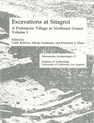 Ernestine S. Elster, Marija Gimbutas - Excavations at Sitagroi, a Prehistoric Village in Northeast Greece, Volume 1, Inbunden. Tillgänglighet: Tillfälligt slut