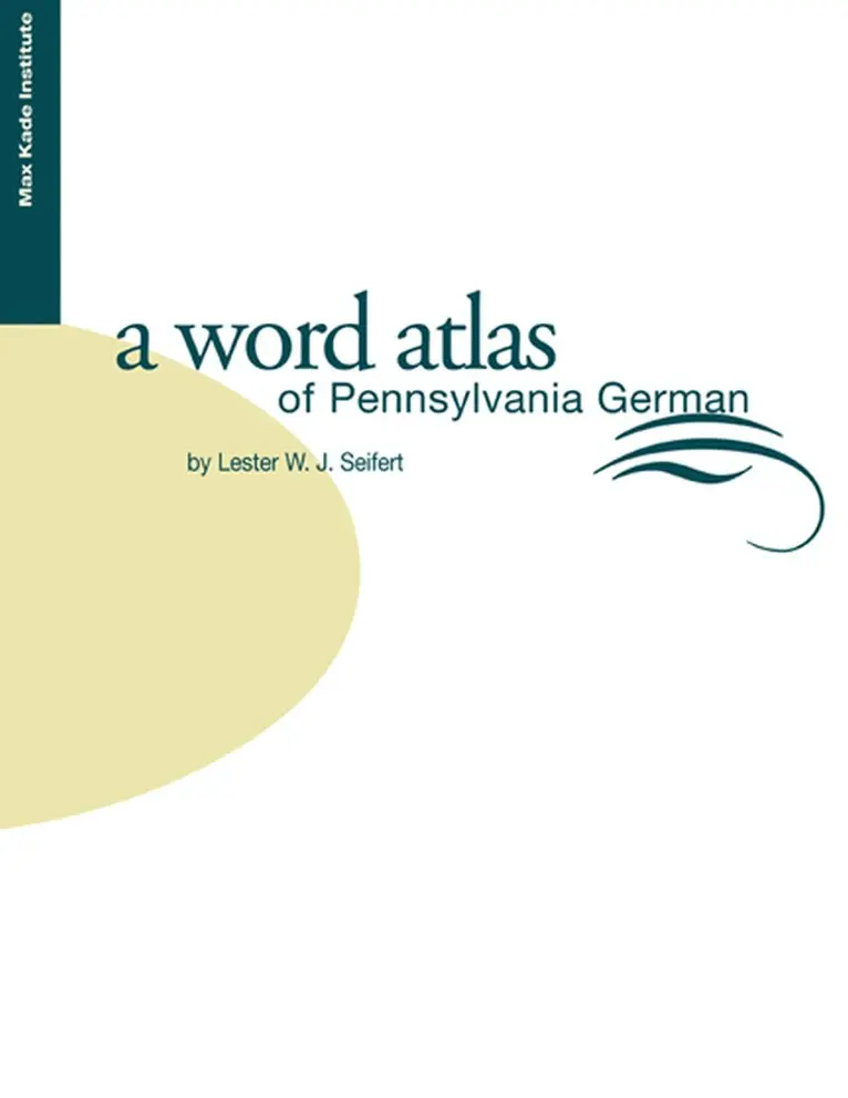 University of Wisconsin Press - Word Atlas of Pennsylvania German, Inbunden. Tillgänglighet: Tillfälligt slut