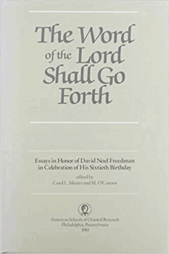 Carol L. Meyers, Michael Patrick O'Connor - Word of the Lord Shall Go Forth, Inbunden. Tillgänglighet: Tillfälligt slut