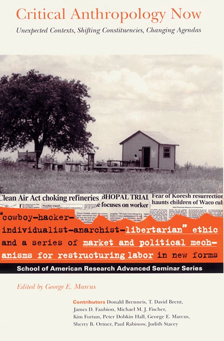 George E. Marcus - Critical Anthropology Now, Inbunden. Tillgänglighet: Lägg i varukorg