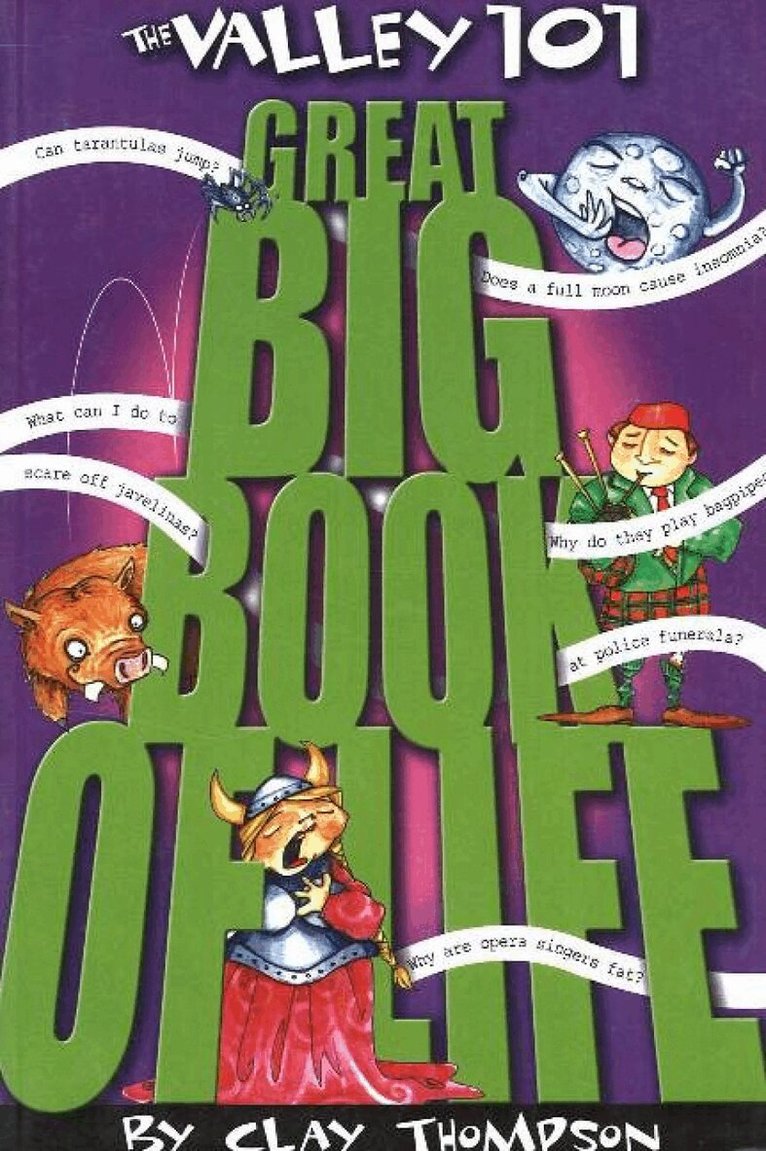 Clay Thompson - Valley 101 Great Big Book of Life, Häftad