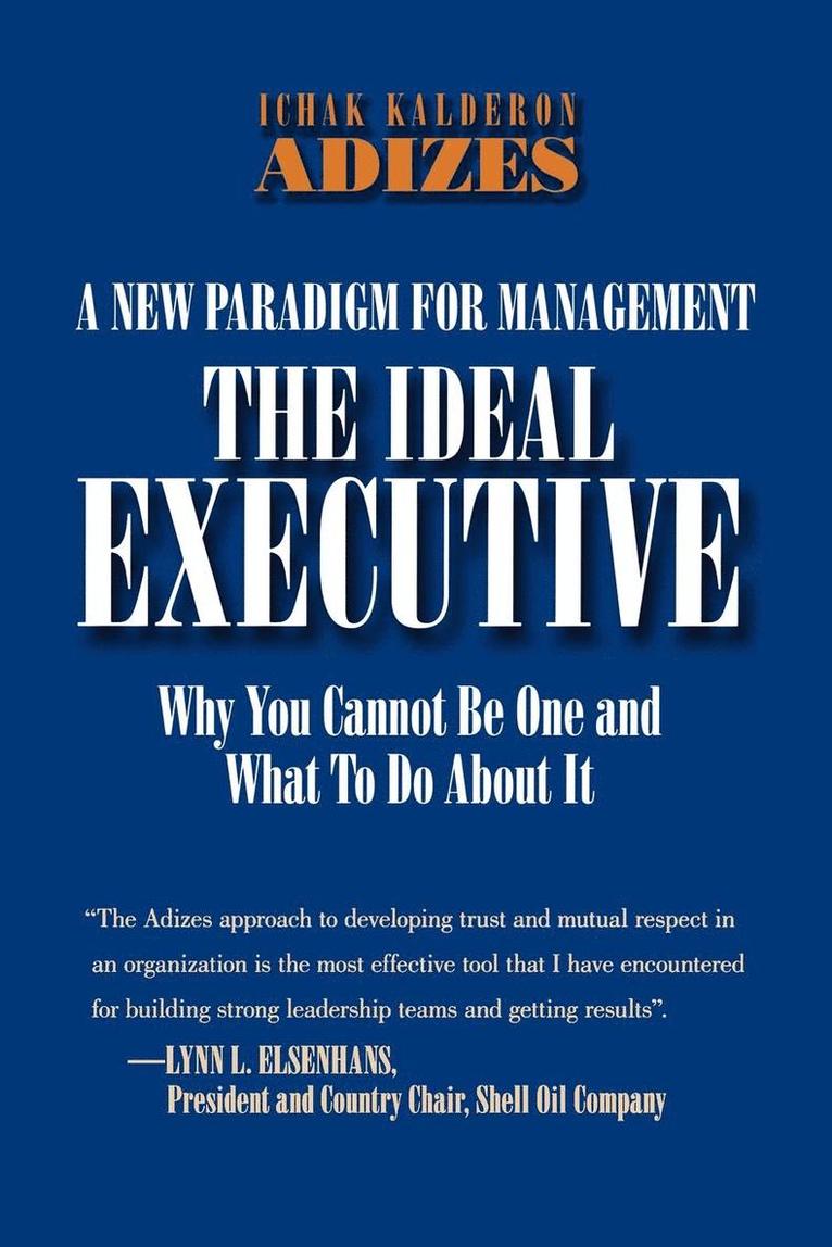 Ichak Kalderon Adizes - Ideal Executive, Häftad